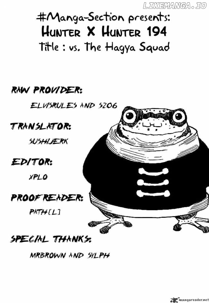 Hunter x Hunter, Chapter 194 image 15